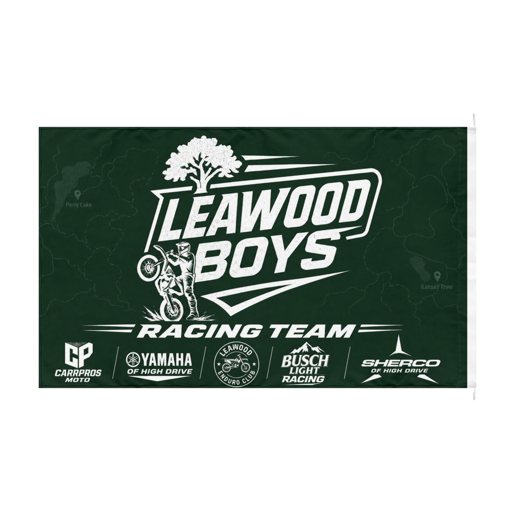 Leawood Boys Racing Team Flag