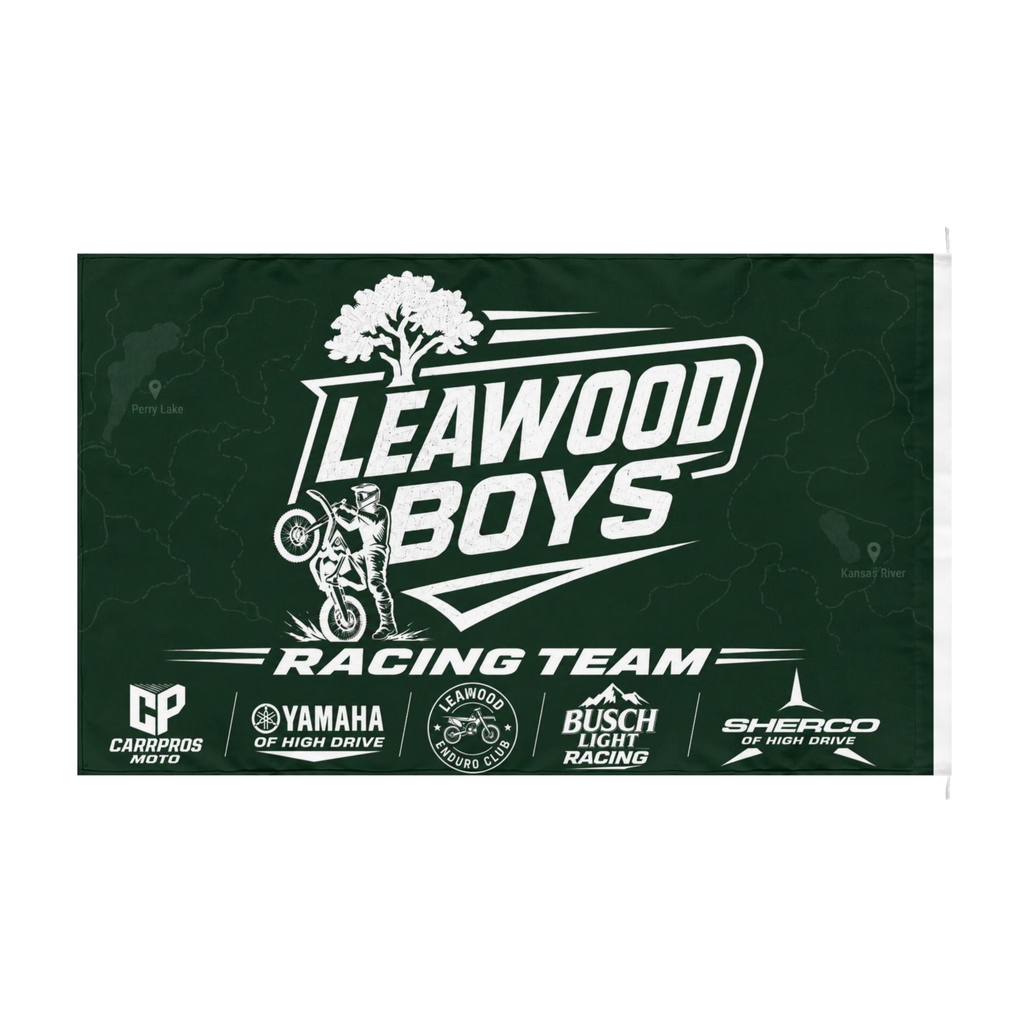 Leawood Boys Racing Team Flag