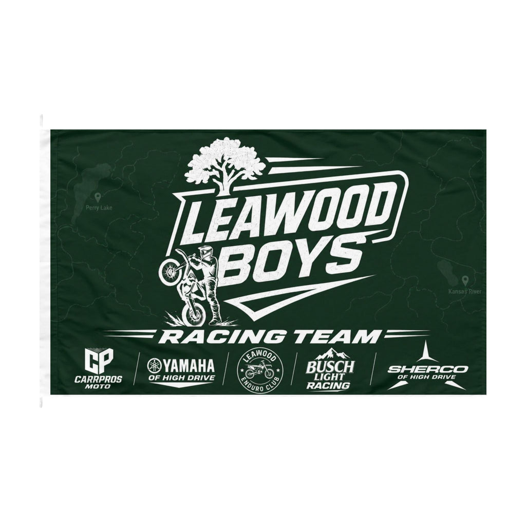 Leawood Boys Racing Team Flag
